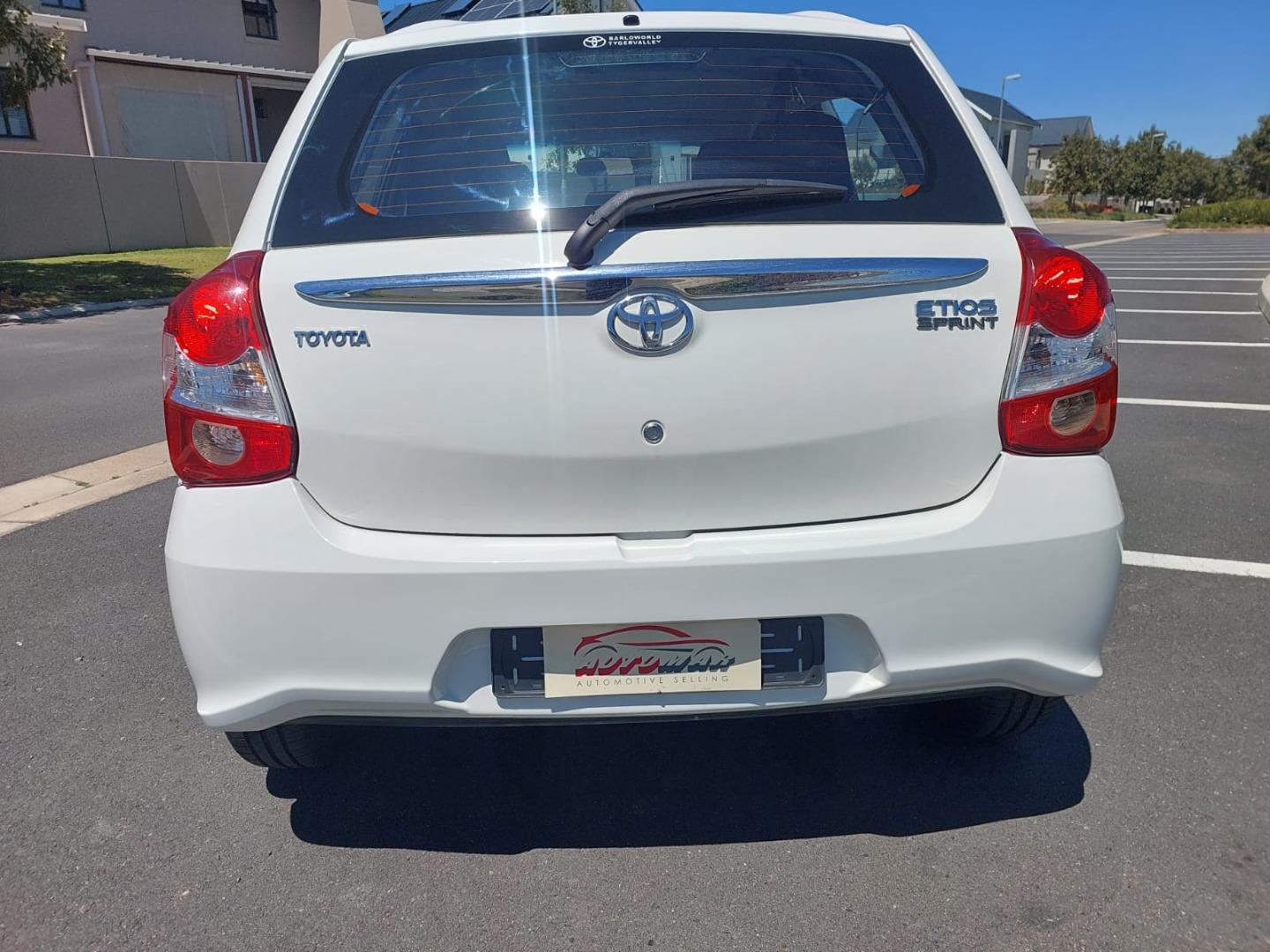 2018 Toyota Etios hatch 1.5 Sprint