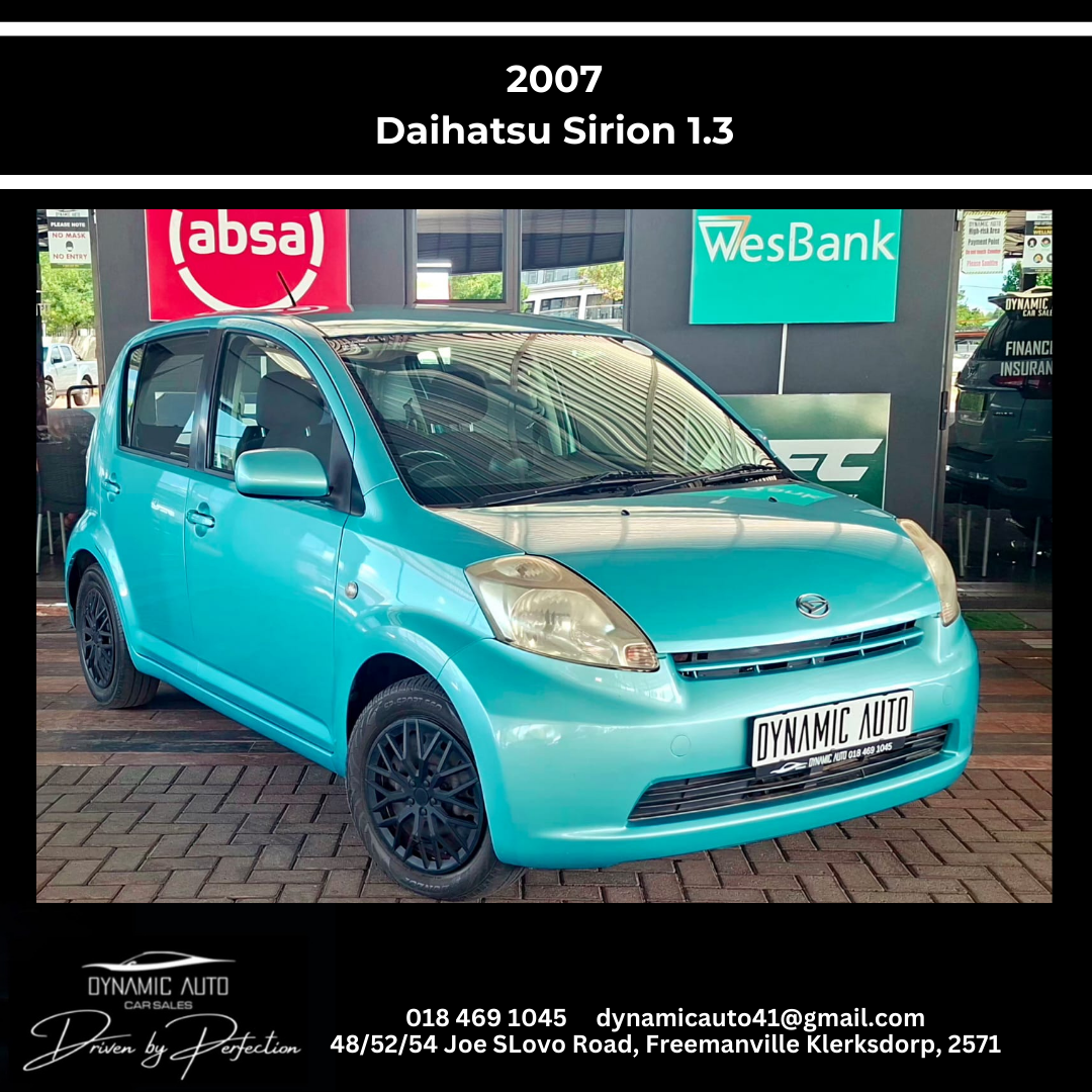 2007 Daihatsu Sirion 1.3