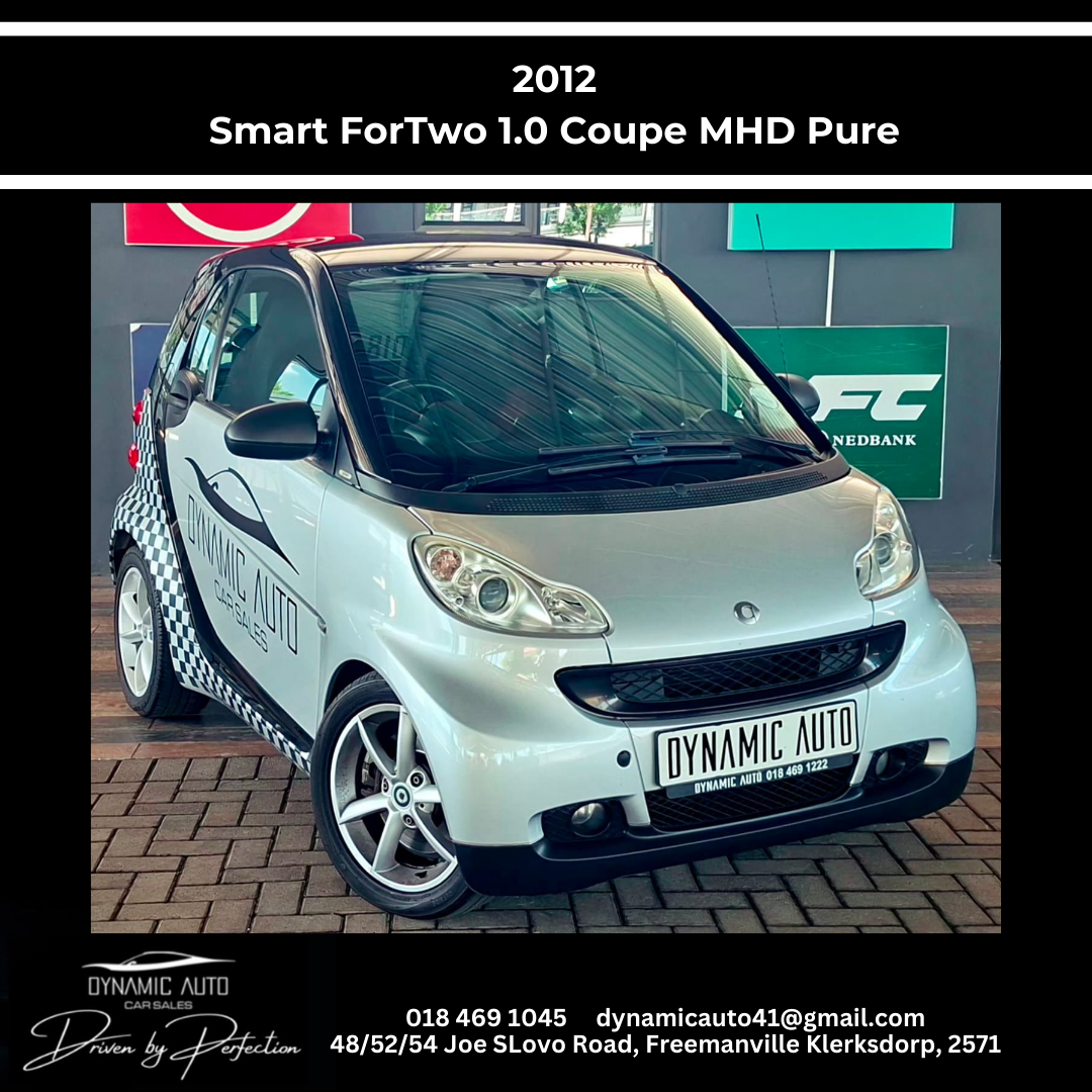 2012 Smart Fortwo 1.0 Coupe mhd Pure