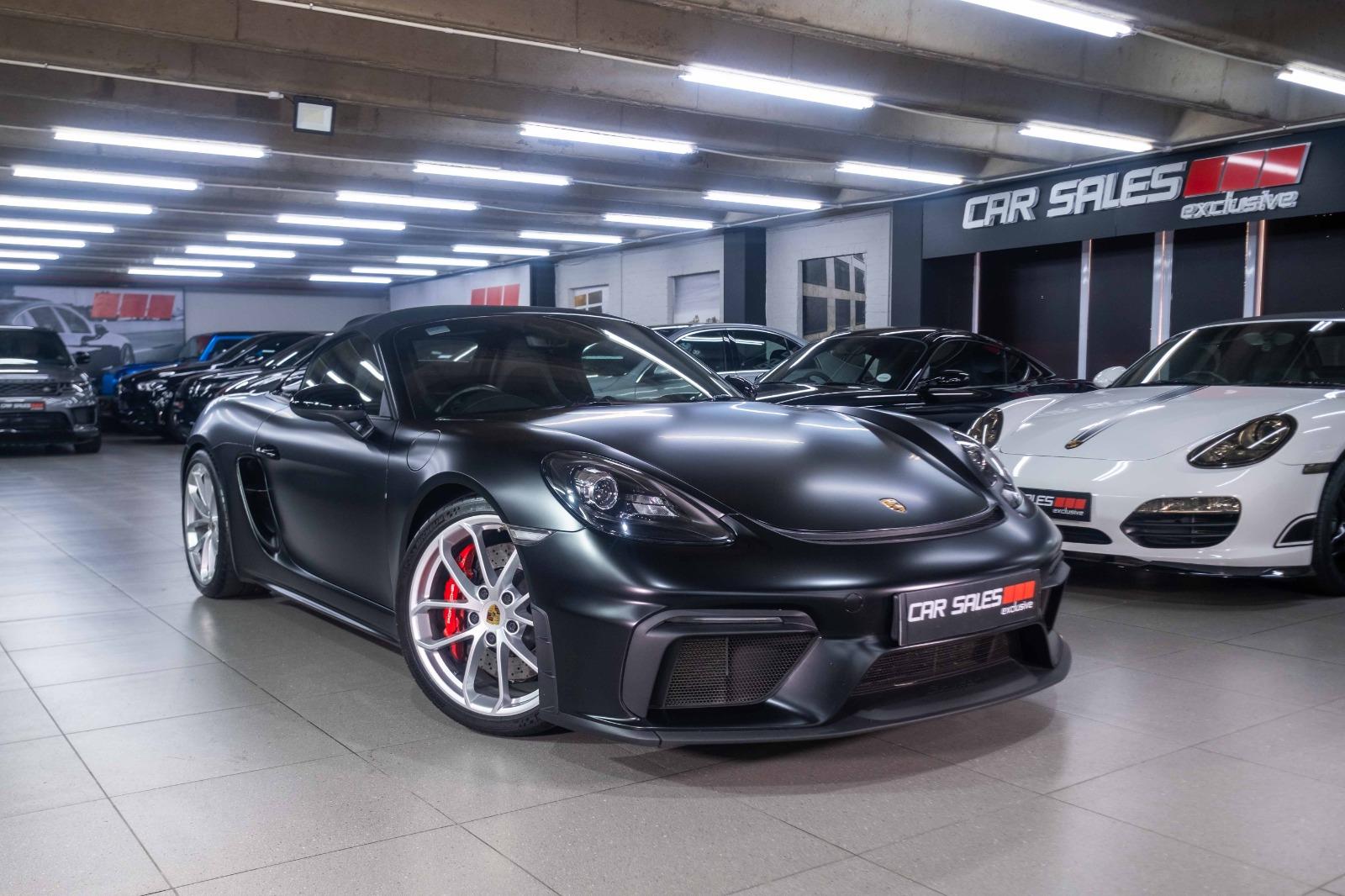 2021 Porsche 718 Boxster 718 Spyder Auto