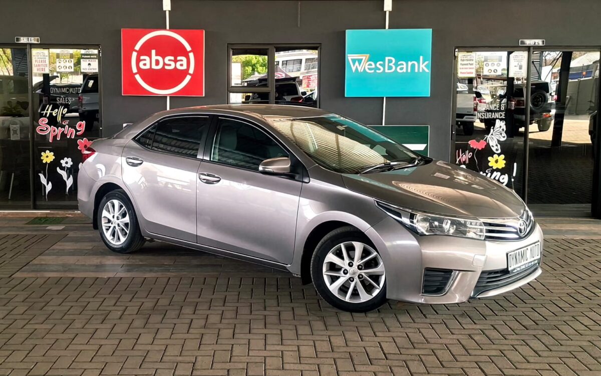 2015 Toyota Corolla 1.6 Prestige Auto